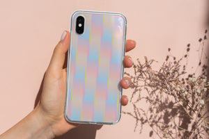 Cotton Candy Blur iPhone Case
