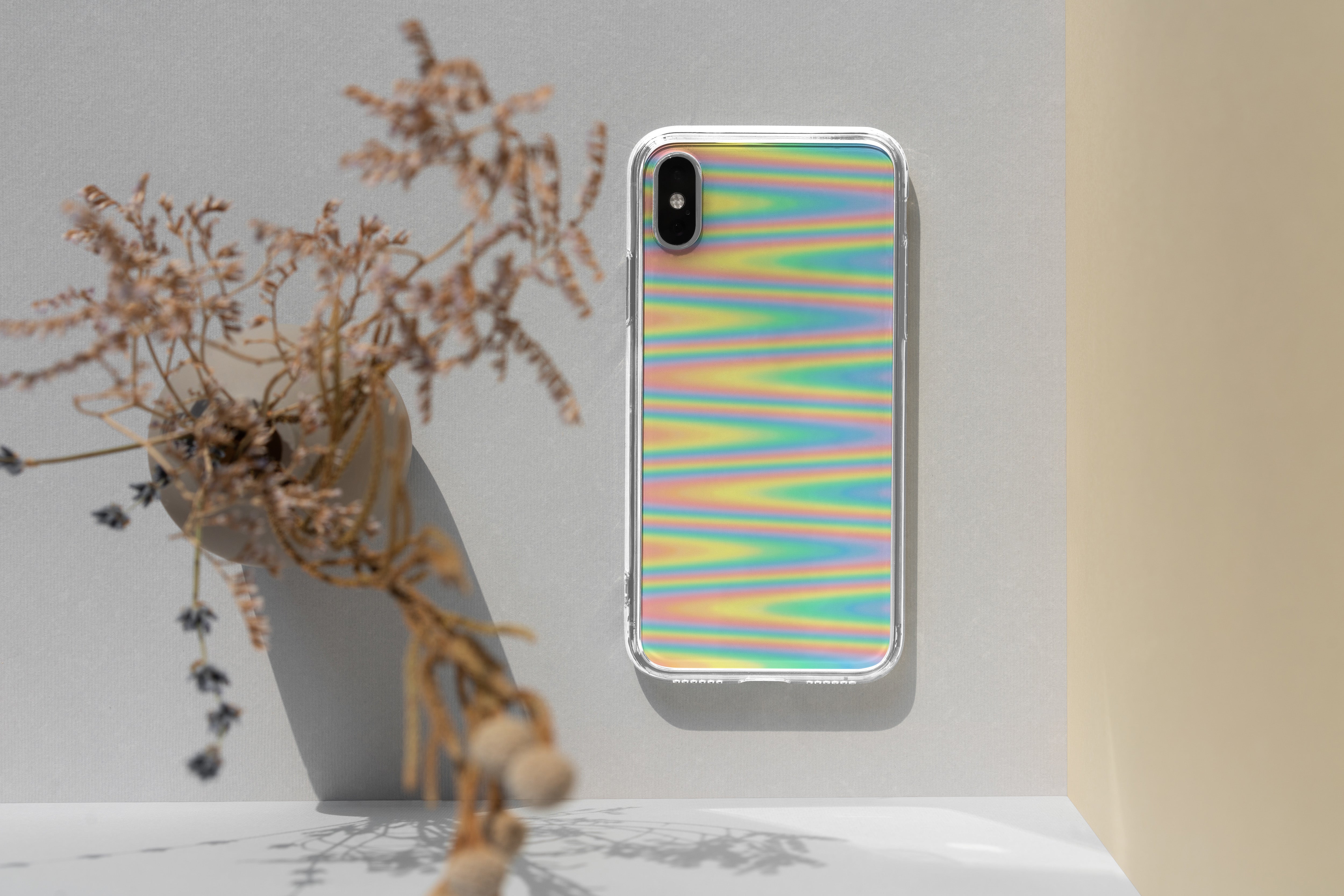 Rainbow ZigZag iPhone Case