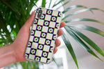 Load image into Gallery viewer, Glitchy Flower Grid iPhone Case
