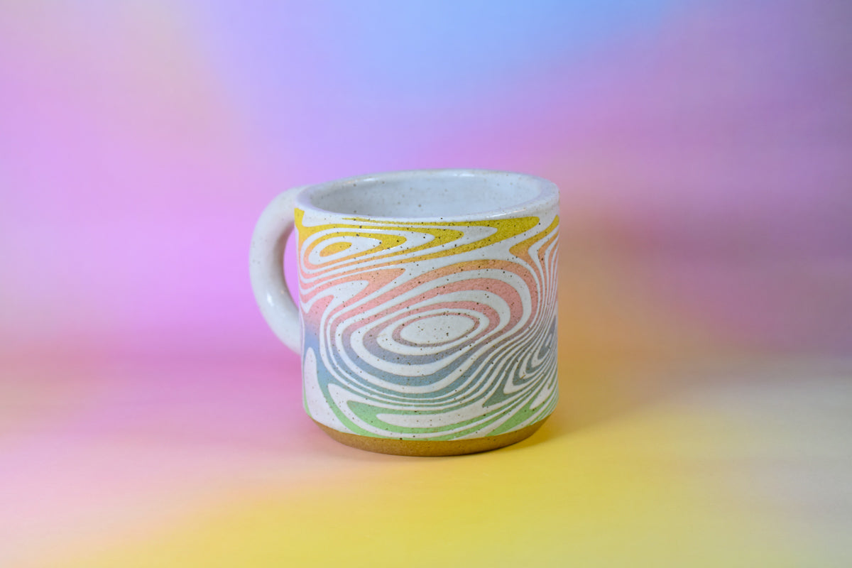 Groovy Topographic Mug