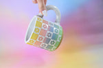 Load image into Gallery viewer, Flower Grid Mug
