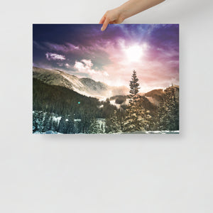 Magical Mountain Art Print