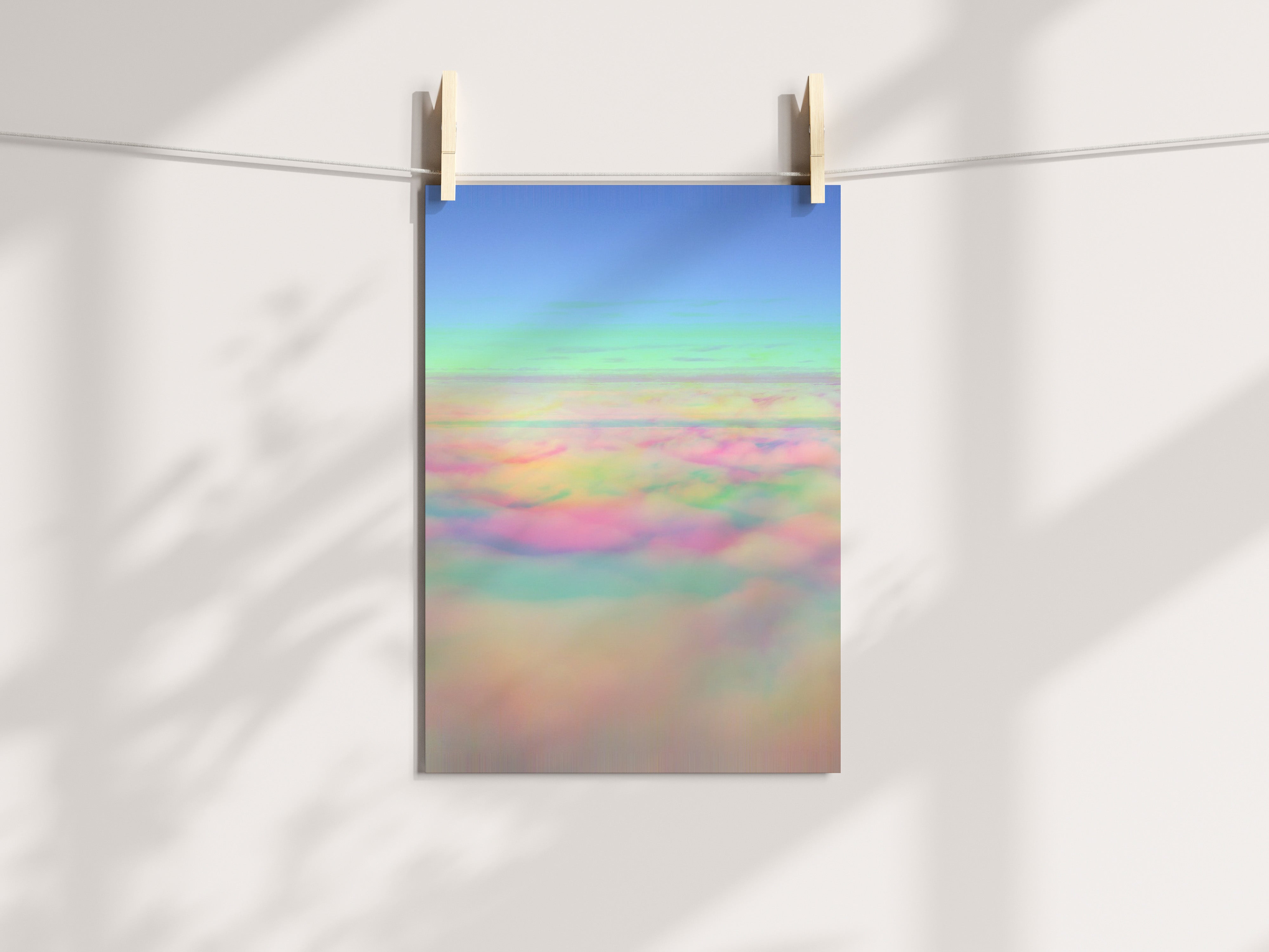 Dreamy Cloud Art Print – FELDI STUDIOS