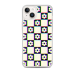 Load image into Gallery viewer, Glitchy Flower Grid iPhone Case
