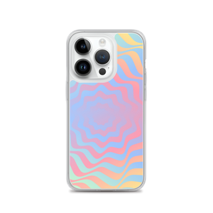 Wavy Reverse Gradient iPhone Case