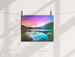 Load image into Gallery viewer, Magical Lake Art Print
