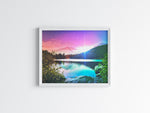 Load image into Gallery viewer, Magical Lake Art Print
